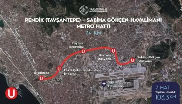 Ulaştırma ve Altyapı Bakanı Karaismailoğlu Pendik-Sabiha Gökçen Havalimanı metro hattının deneme sürüşüne katıldı! Orada müjdeleri peş peşe verdi