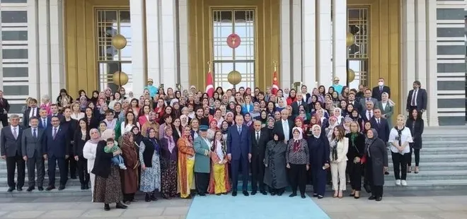 Başkan Erdoğan kadın çiftçilerle buluştu
