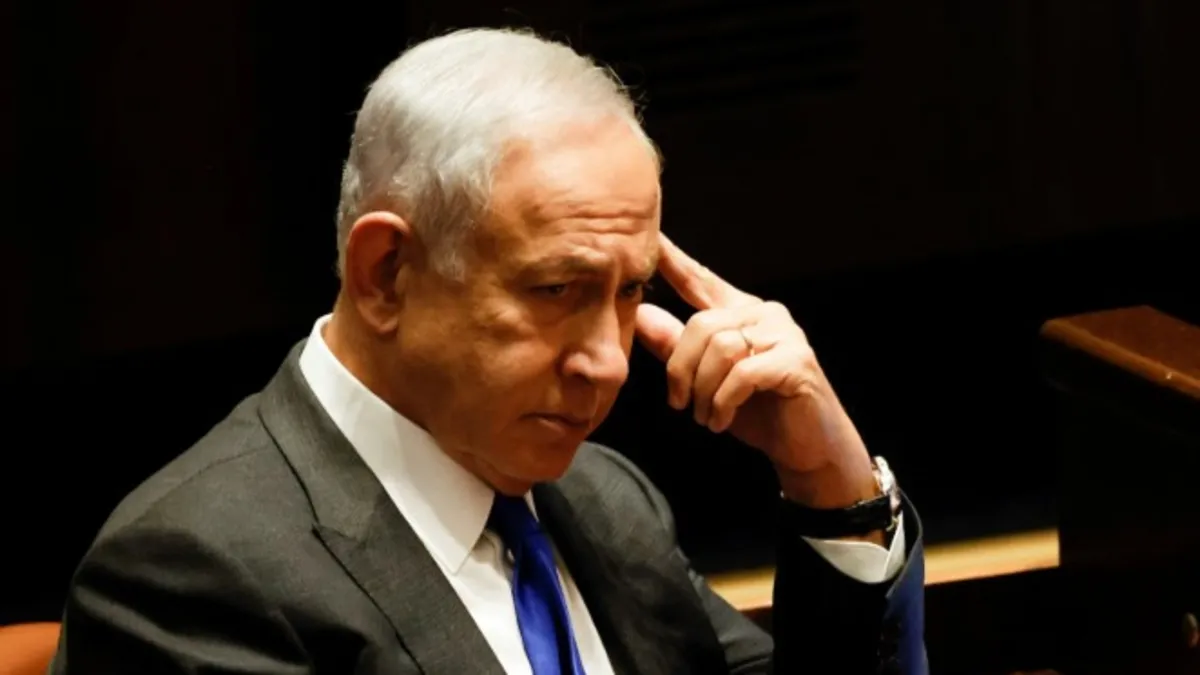 Kudüs'e Netanyahu'nun konvoyunda kaza!