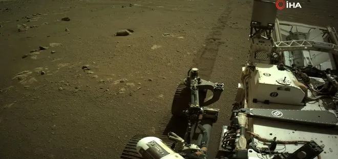 Son dakika: NASA yayınladı! İşte Mars kaşifinin yüzeydeki ilerleyişinin ilk sesi