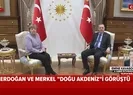 Son dakika: Başkan Erdoğan ve Almanya Başbakanı Merkelden Doğu Akdeniz görüşmesi