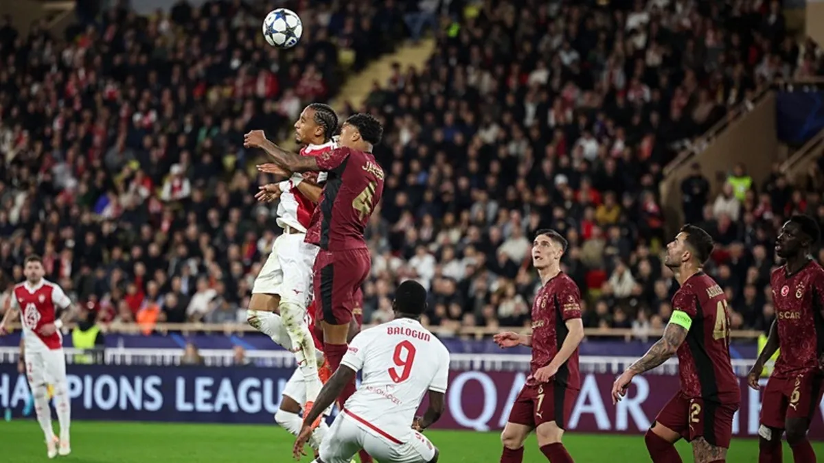 Aslan Fransa'da kan kaybetti! Galatasaray Monaco'ya mağlup oldu