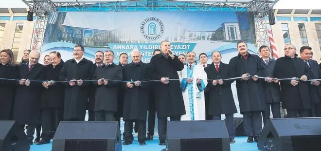Cumhurbaşkanı Erdoğan’dan Türkiye’nin en büyük açılışı