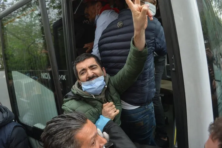 DİSK üyelerinden skandal hareket! Herkesin hayatını tehlikeye attılar