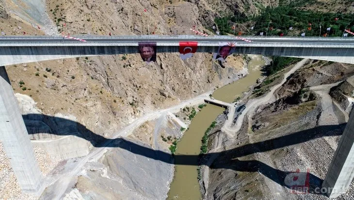 Türkiye’nin en yüksek köprüsü Beğendik açıldı! İşte eski ve yeni Türkiye arasındaki dev fark!