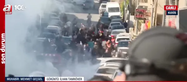 Kudüs’te katliamın gölgesinde 11. Cuma namazı! A Haber bölgede: Konuşmakta güçlük çekiyoruz - 10