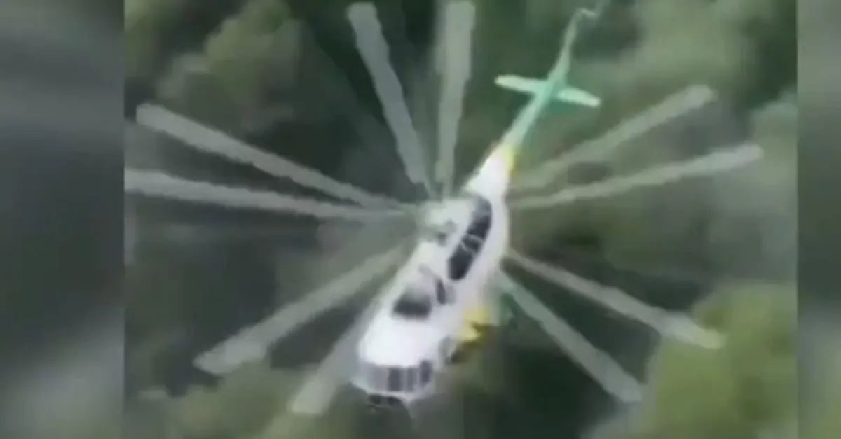 Gürcistan'da helikopter düştü: 8 ölü