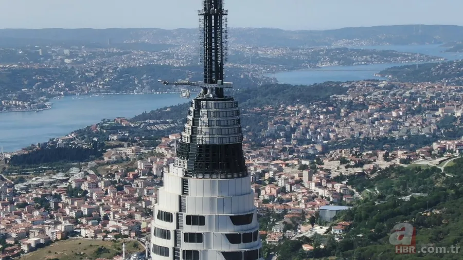 Çamlıca televizyon kulesinde sona yaklaşılıyor 9