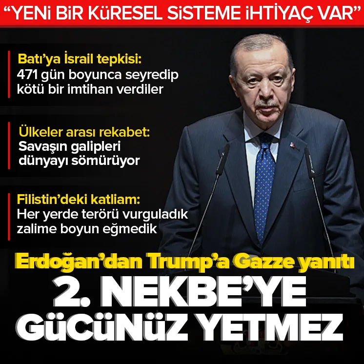 Erdoğan: 2.Nekbeye kimsenin gücü yetmez
