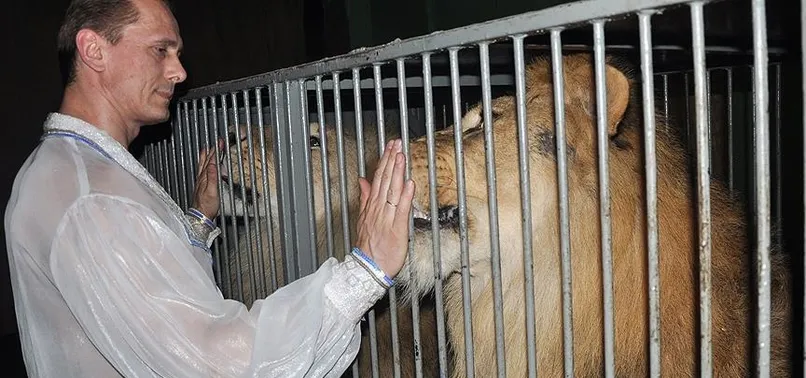 Fransa'da aslan, terbiyecisine saldırdı