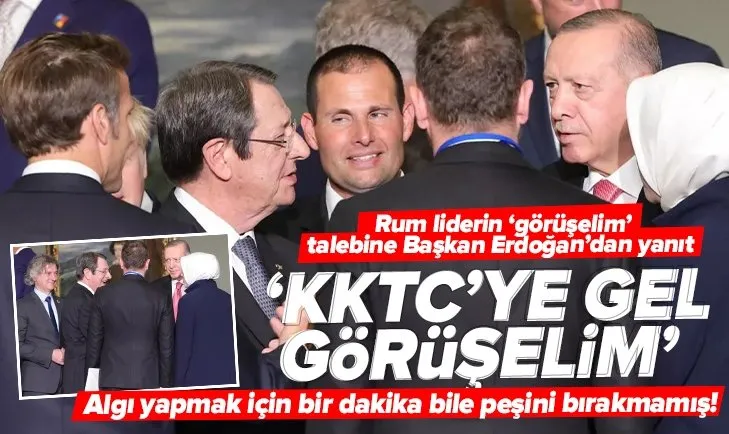Başkan Erdoğan’dan Rum Yönetimi lideri Anastasiadis’in görüşme talebine yanıt: KKTC’ye gel görüşelim