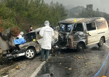 Feci kaza! Yanarak hayatını kaybetti