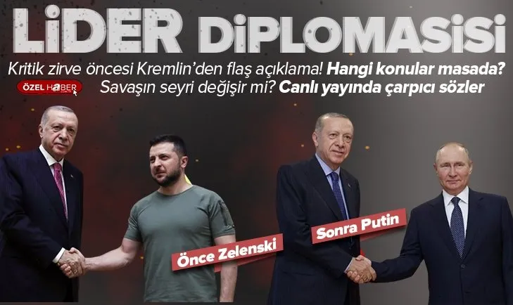 Ukrayna lideri Zelenskiy Türkiye’de