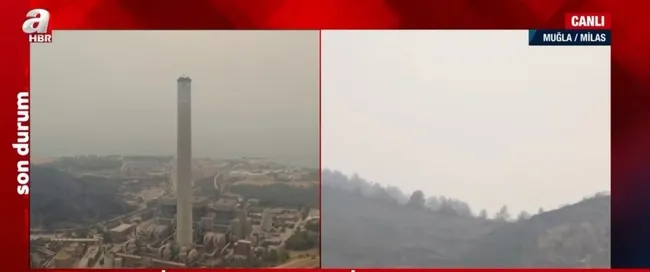 Alevler Yeniköy Termik Santrali’ne yaklaştı! Termik santralde tehdit var mı?