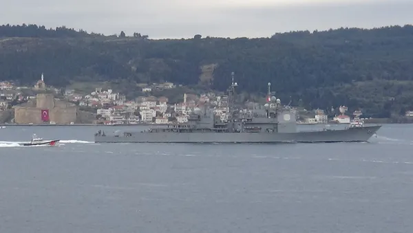 Son dakika: ABD savaş gemileri Çanakkale Boğazı'ndan geçti - 1