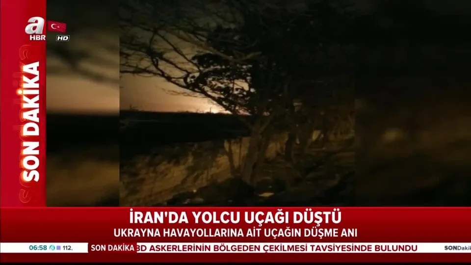 İran’da yolcu uçağı düştü