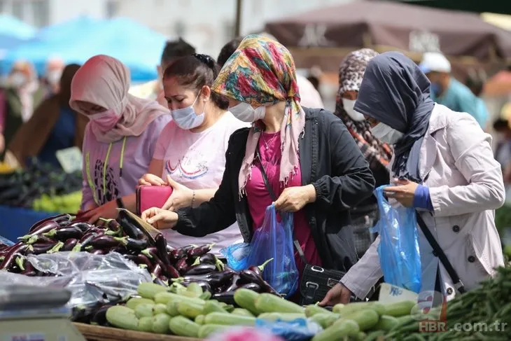 'Tam kapanma' öncesi alışveriş yoğunluğu! Antalyalılar akın etti