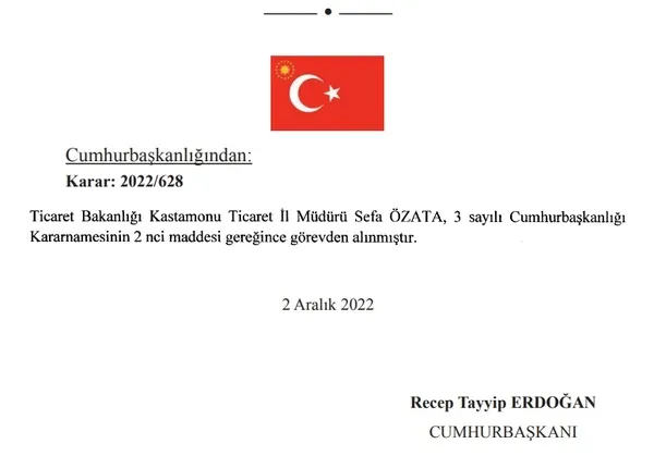 Son dakika: Cumhurbaşkanlığı atama kararları Resmi Gazete'de! 2 atama 1 görevden alma... - 3