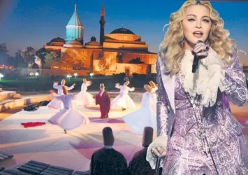 Madonna, Mevlana’ya geliyor