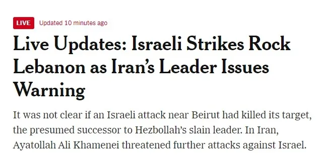 Hamaney’in konuşması dünya basınında böyle yer buldu: İran kesinlikle bir tehdit