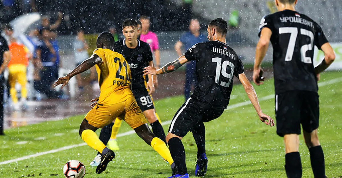 Yeni Malatyaspor Partizan karşısında |Video