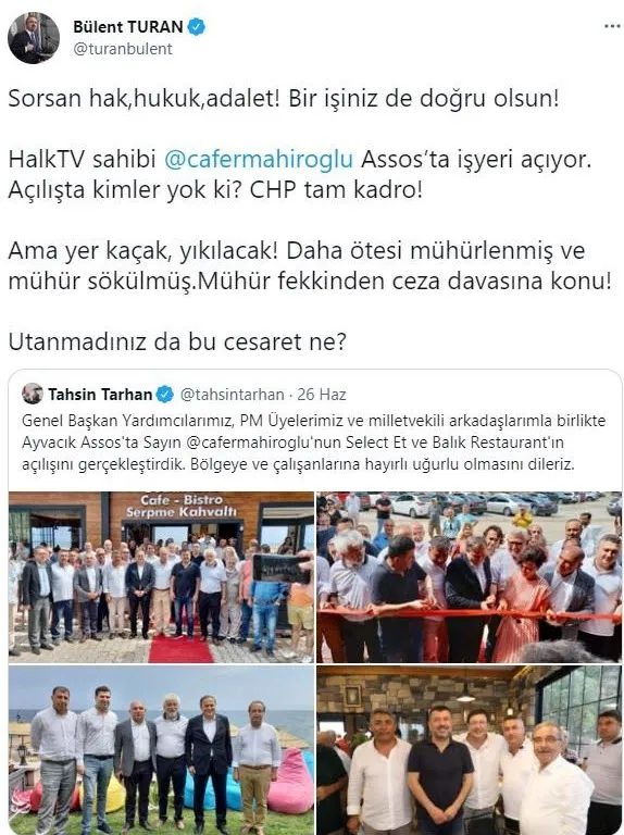 1661675725424.jpg CHP'nin fonladığı Halk TV'nin patronu Cafer Mahiroğlu'na ait kaçak villada yıkım! Ekrem İmamoğlu kalkanı da durduramadı - 15