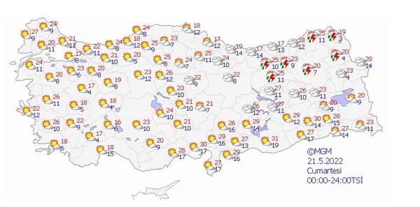 Meteoroloji 5 günlük hava tahmin raporunu açıkladı! Türkiye serin ve yağışlı hava etkisi altına giriyor | İstanbul ve birçok il için flaş uyarı - 6