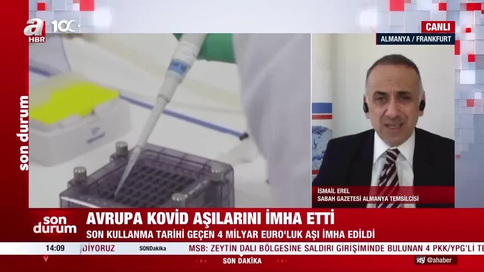 Avrupa Kovid-19 aşılarını imha etti