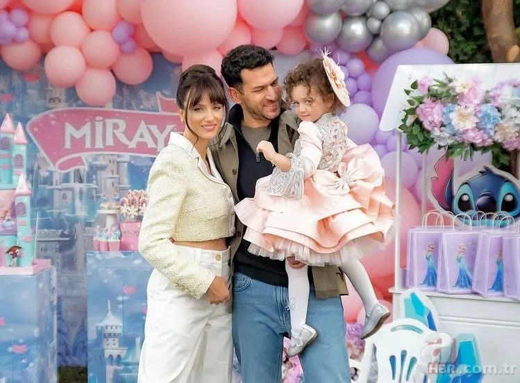 Murat Yıldırım'ın 3 yaşındaki kızının güzelliği ağızları açık bıraktı 7