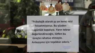Çiğ köfteciden viral not: "Psikolojim bozuk" yazdı dükkanı açmadı