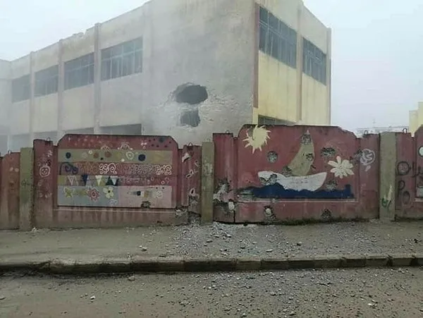 PKK/YPG Afrin'de okul ve camiyi hedef aldı - 1