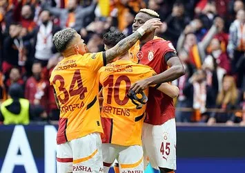 Galatasaray evinde ağırladığı Samsunspor'u devirdi