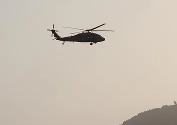 Fransa'da askeri helikopter düştü