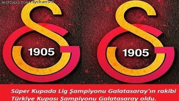Galatasaray Kupa’yı kazandı caps’ler patladı