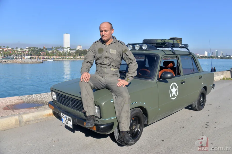 5 bin TL'ye alıp hayalindeki aracı yaptı 5