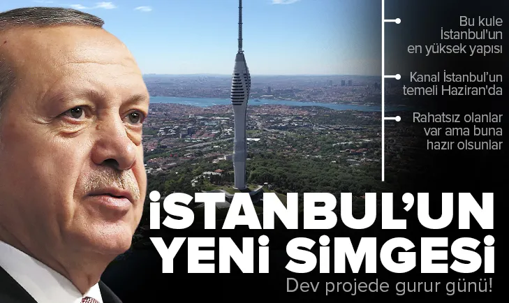 Son dakika: İstanbul'un yeni sembolü Çamlıca Kulesi açıldı! Başkan Erdoğan'dan önemli açıklamalar