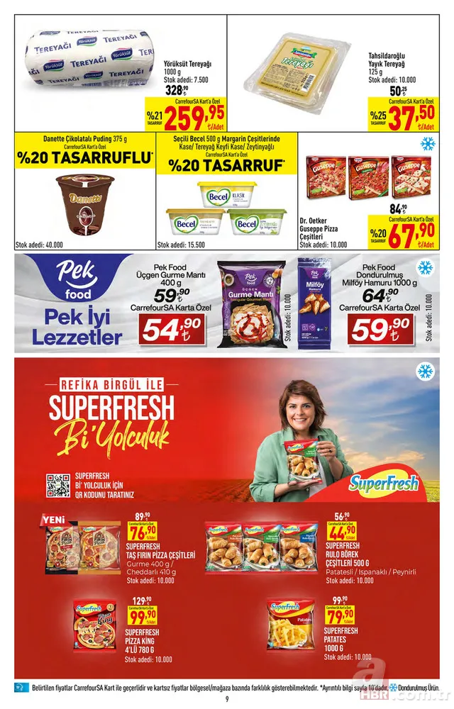 CarrefourSA 26 Eylül indirim kataloğu yayınladı! Carrefour’da bu hafta yüzlerce ürün için indirim başladı! 9