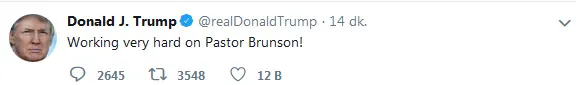 Trump’tan Brunson açıklaması - 1