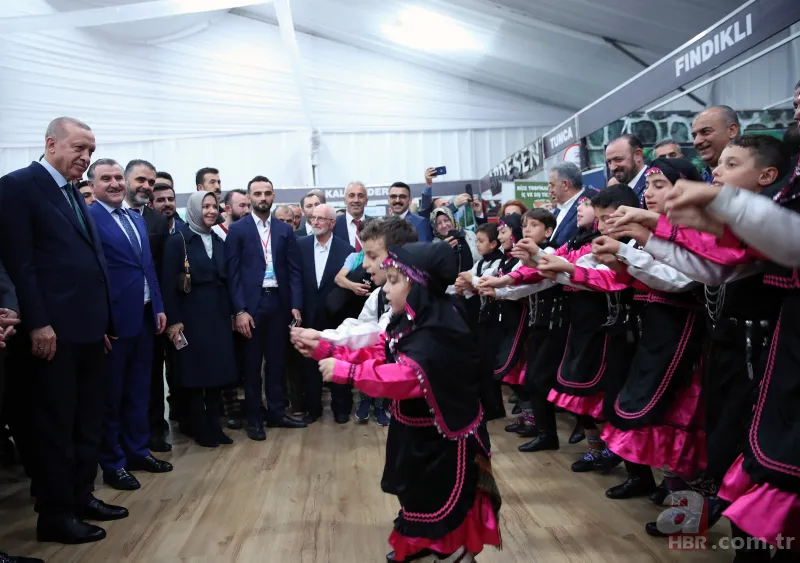 Başkan Erdoğan, Rize Tanıtım Günleri stantlarını tek tek ziyaret etti 5