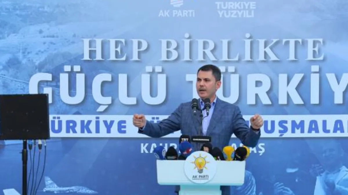 Bakan Kurum'dan konut üzerinden propagandaya net mesaj: Siyasetimiz lafın siyaseti değil eserin siyaseti