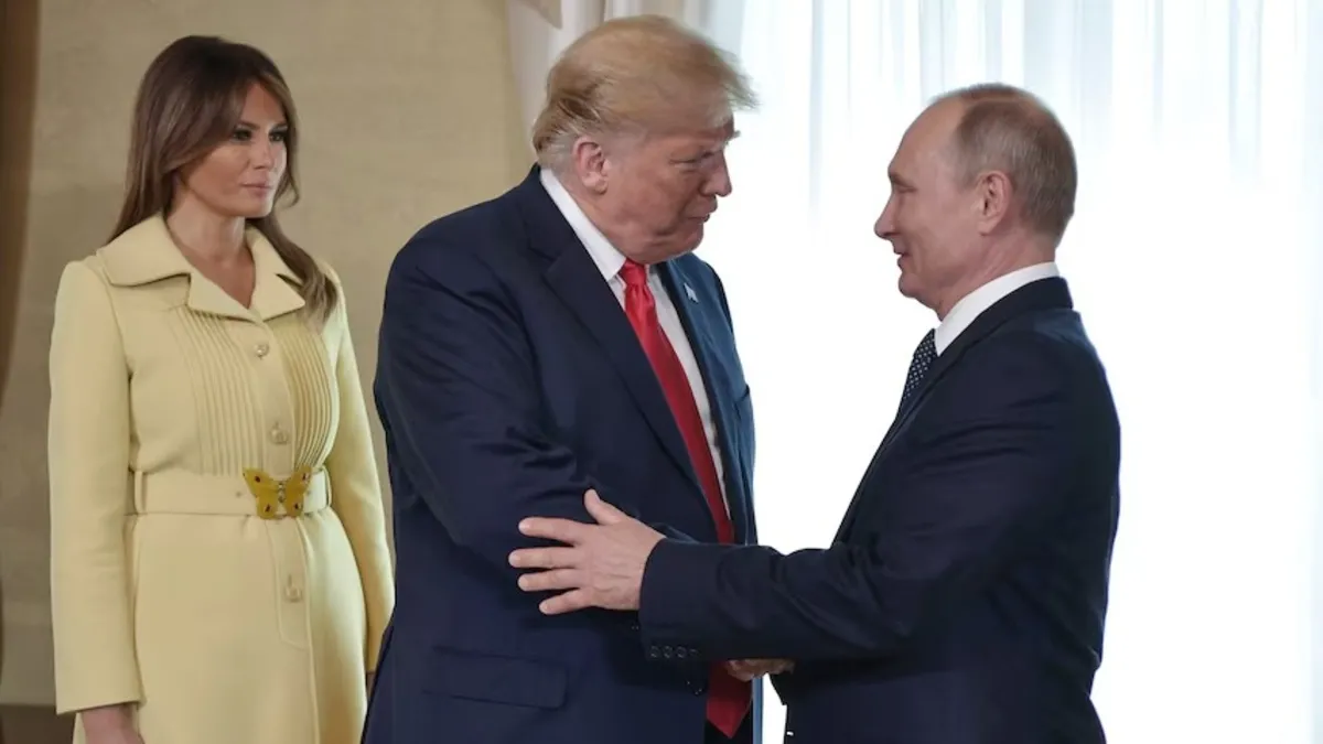 Melania Trump'tan Putin'e mektup!