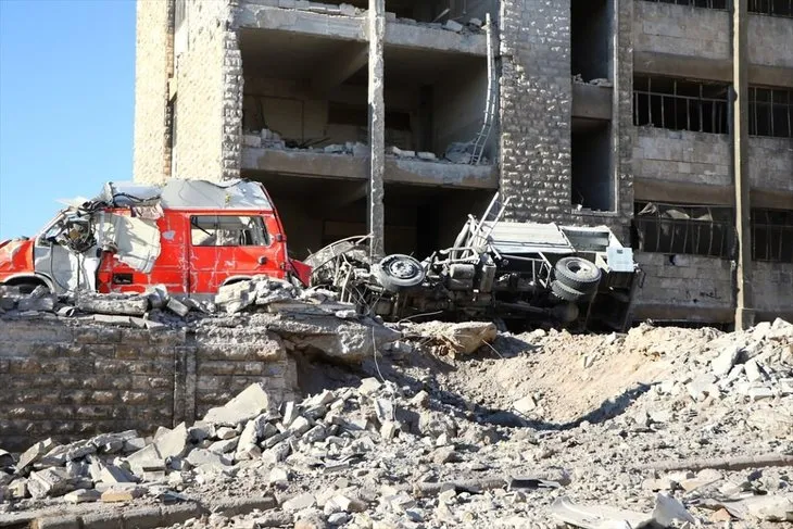Halep’e ’deprem etkili bomba’ atıldı