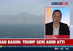 İran basını: Trump geri adım attı