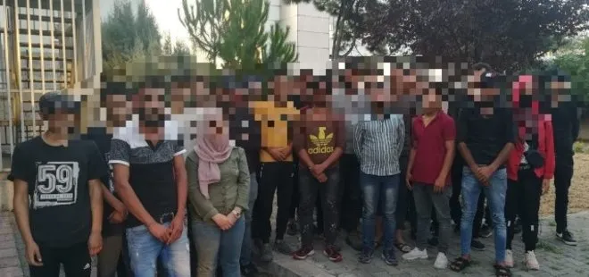 38 kaçak göçmen çıkan minibüsün sürücüsü tutuklandı
