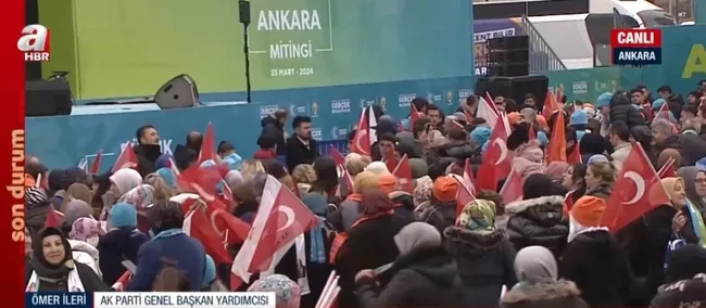 AK Parti’nin Büyük Ankara Mitingi! Eski Bakan Vedat Bilgin: Önceliğimiz emekliler olacak