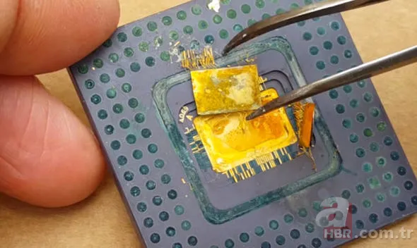 Bilgisayar parçalarından altın çıkardı! Görenler şaşkın... 16