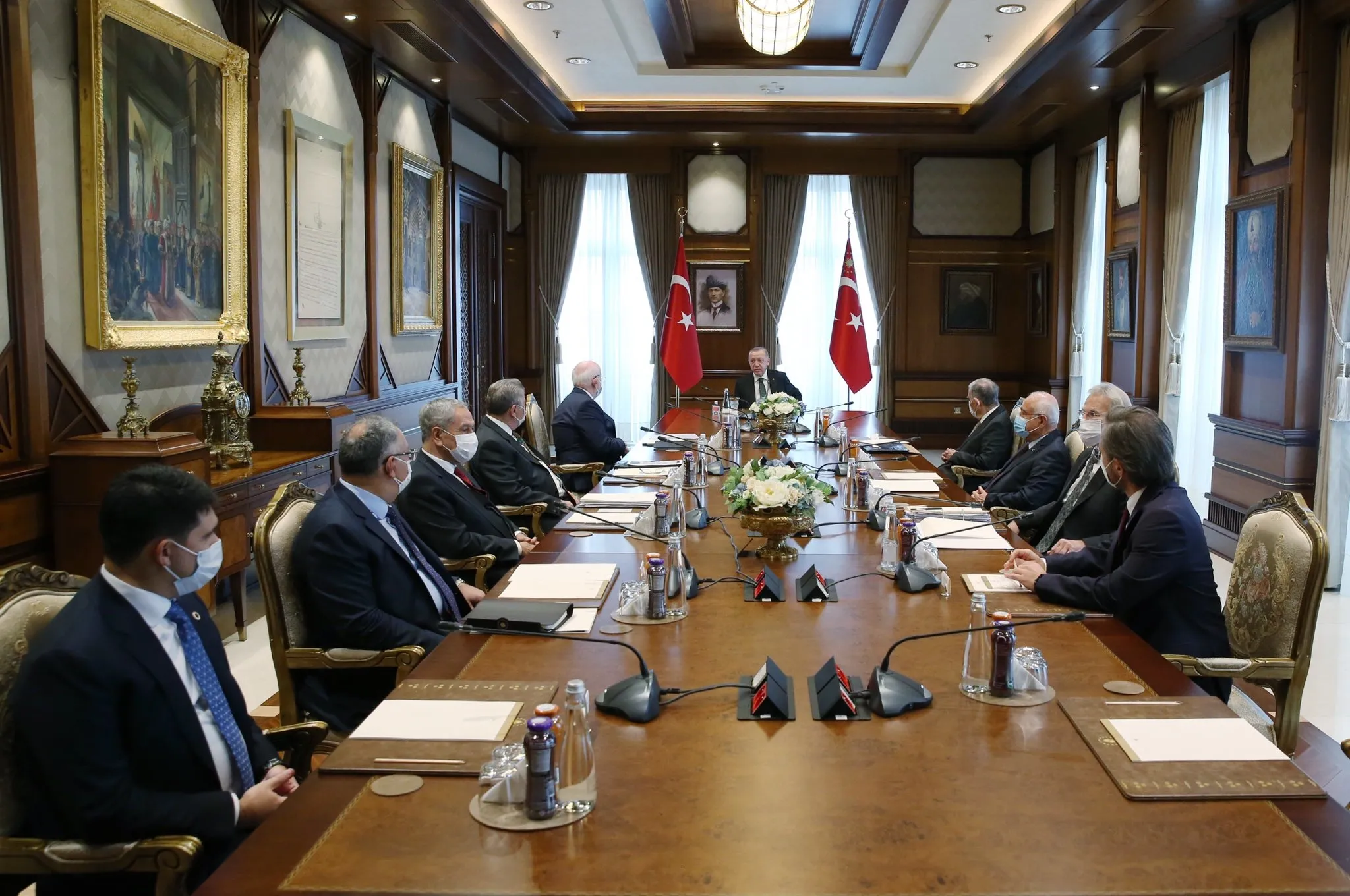 Cumhurbaşkanlığı Yüksek İstişare Kurulu Başkan Erdoğan başkanlığında toplandı