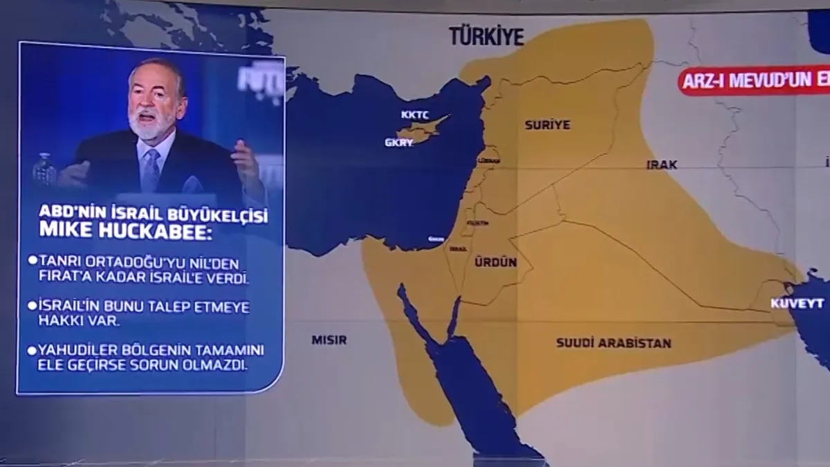 Hedef Nil'den Fırat'a büyük İsrail! A Haber’de çarpıcı analiz: Karşımızda bir Yahudi DEAŞ’ı var