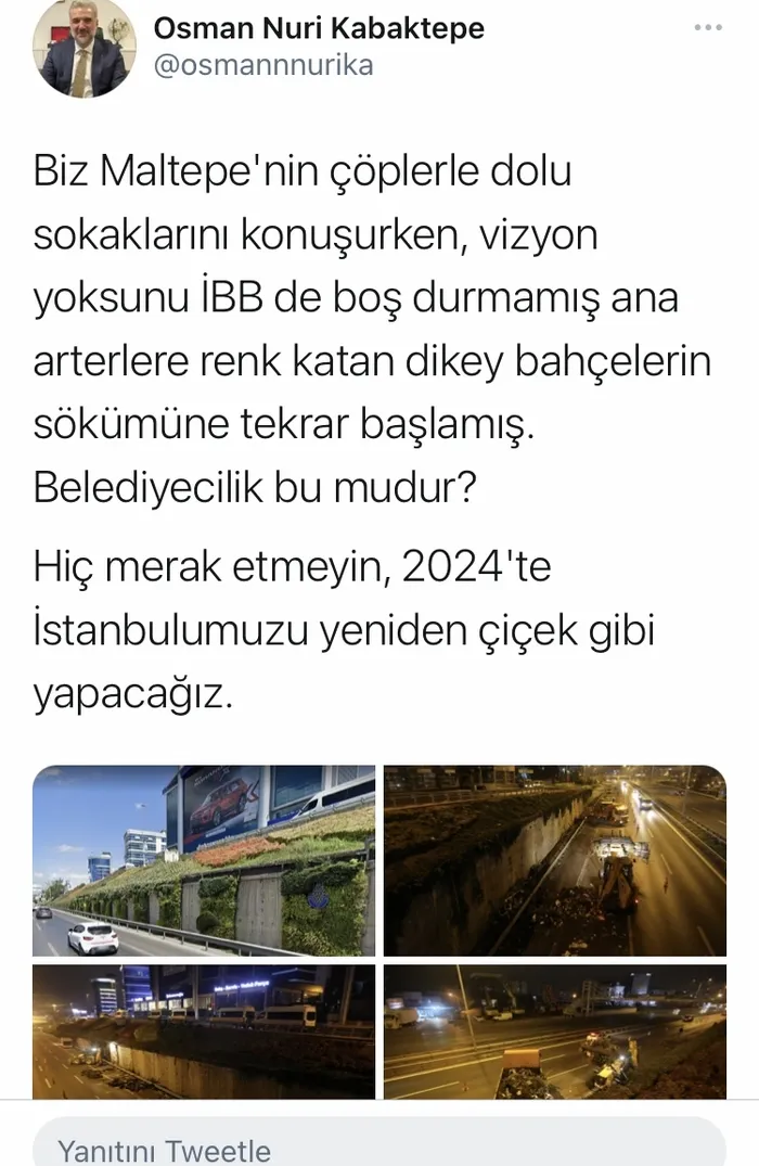 İBB'den skandal! Gece yarısı dikey bahçelerin sökümüne yeniden başlandı - 2