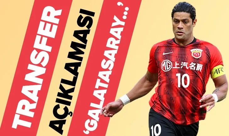 Hulk'tan transfer açıklaması: Türkiye'den teklif aldım